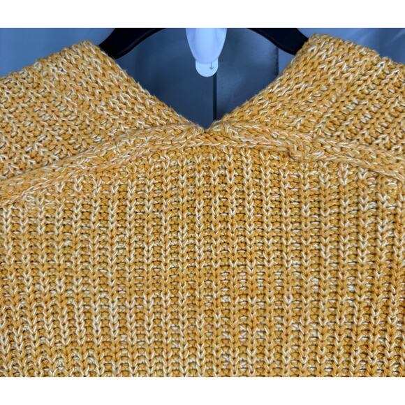 FREE PEOPLE XS High Hopes Cardigan Oversized Cozy Chunky Open Front Marmalade - Picture 4 of 10